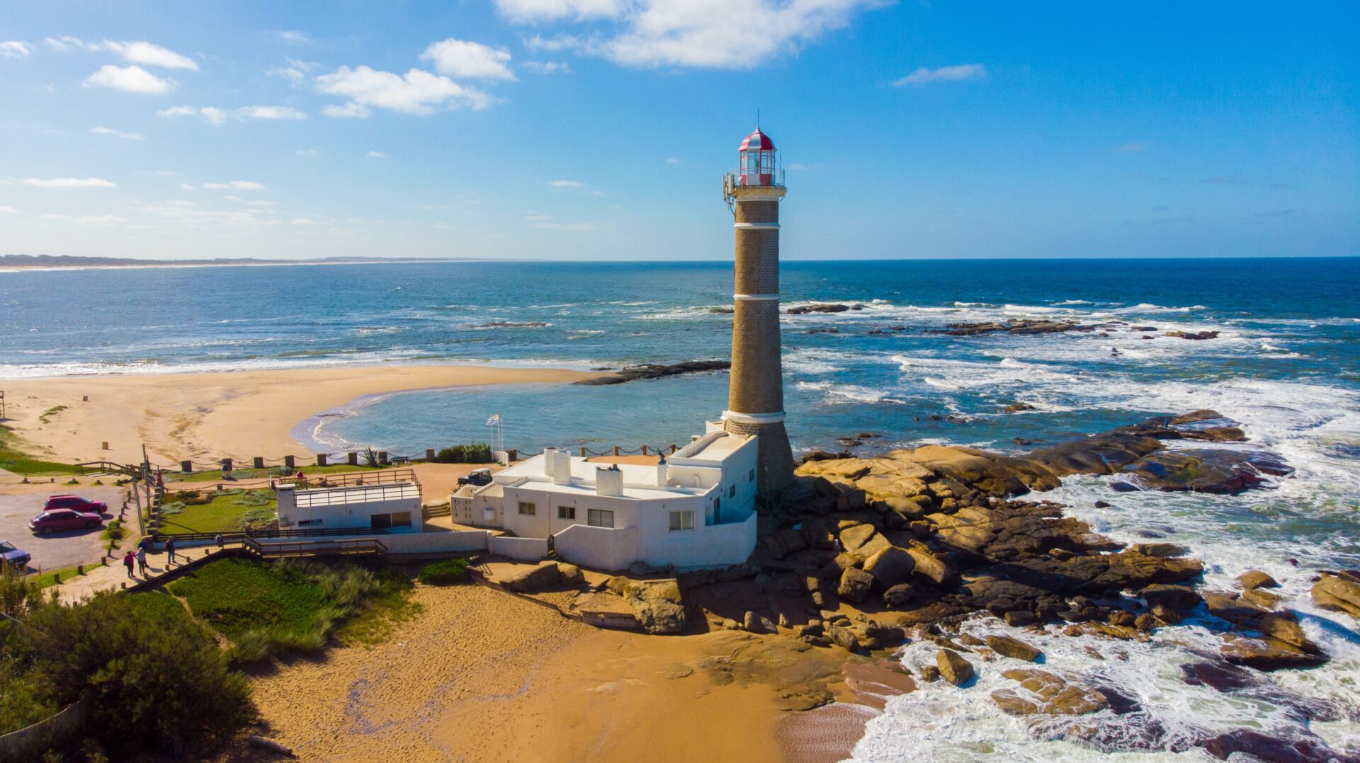 Lighthouse in José Ignacio in Uruguay