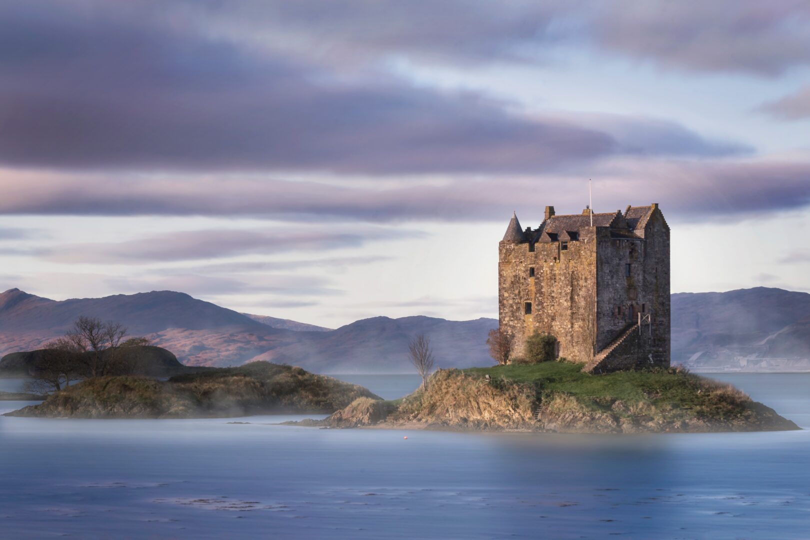 Eilean Donan Castle in the Isle of Skye, Scotland, U.K.