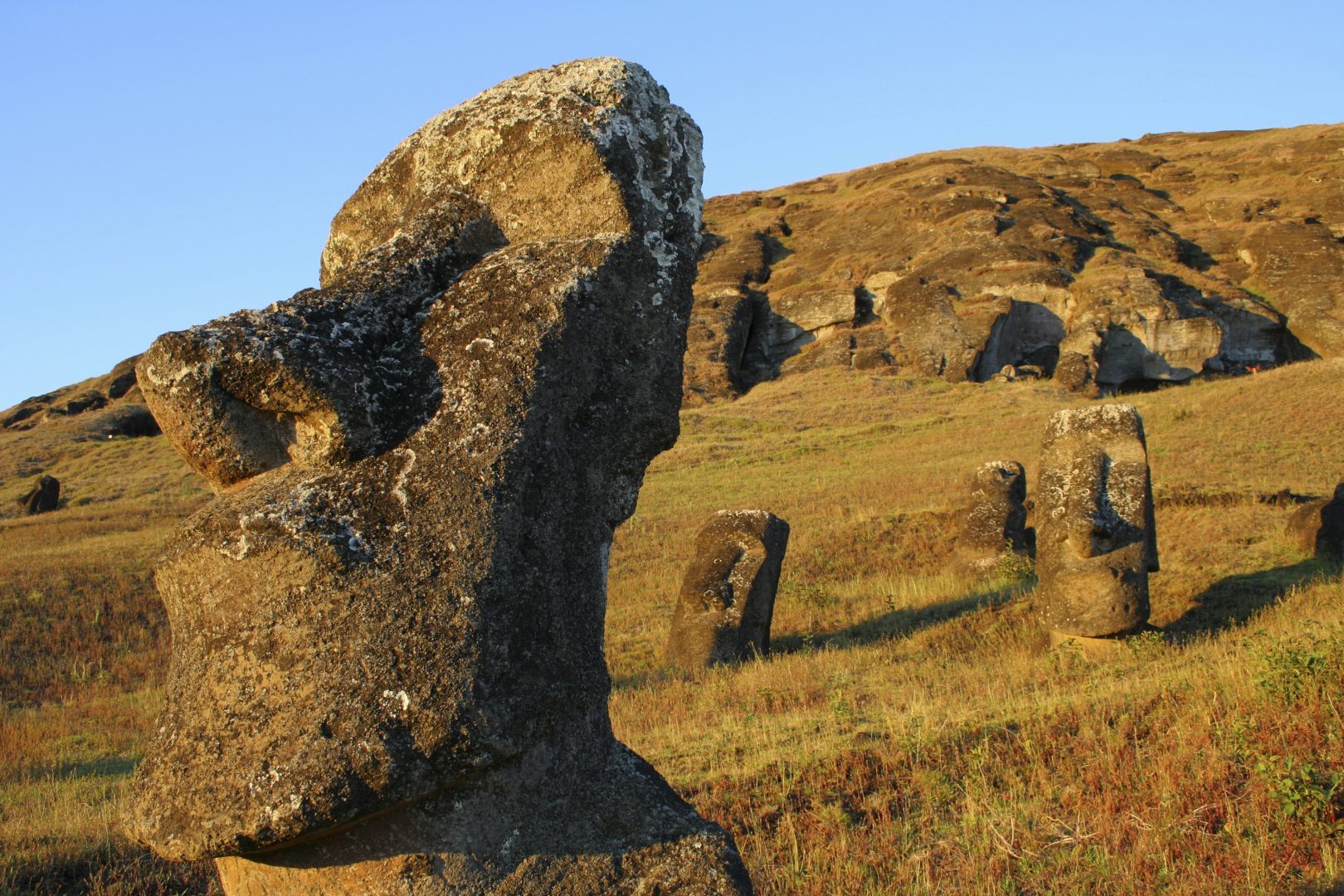 Moai on Easter Island