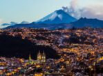 Quito at sunset