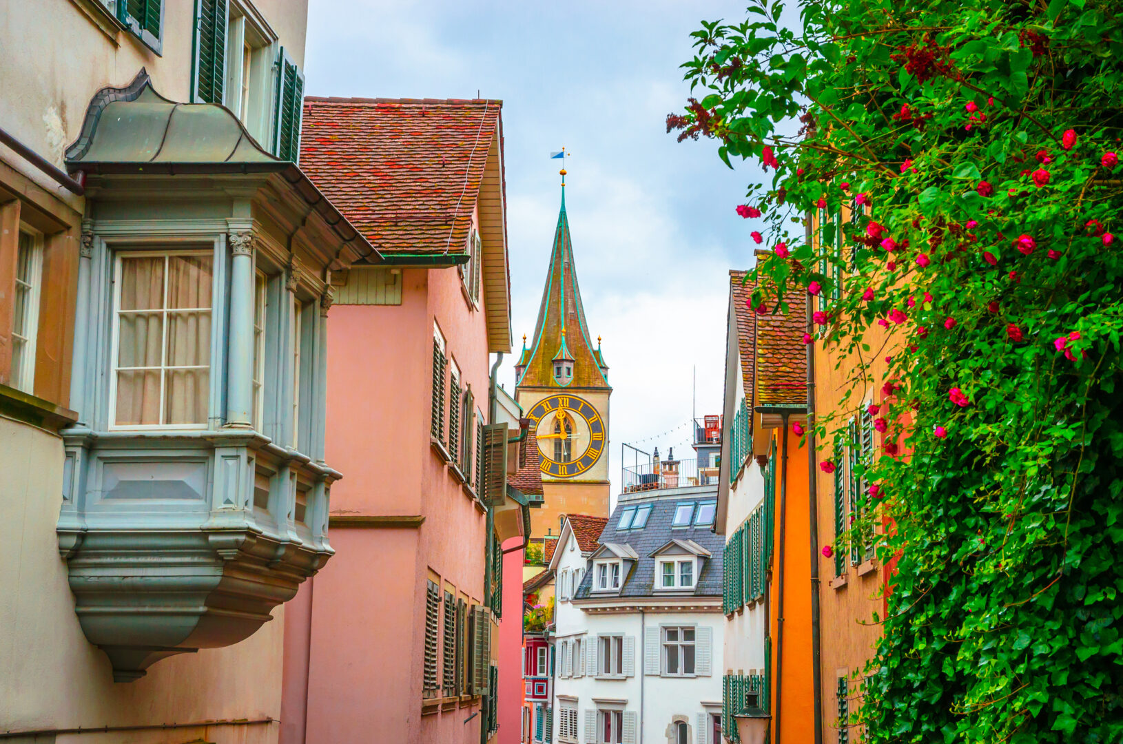 Old town in Zurich, Switzerland