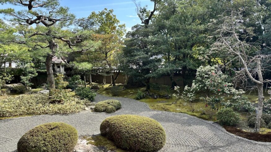 Zen garden in Kyoto